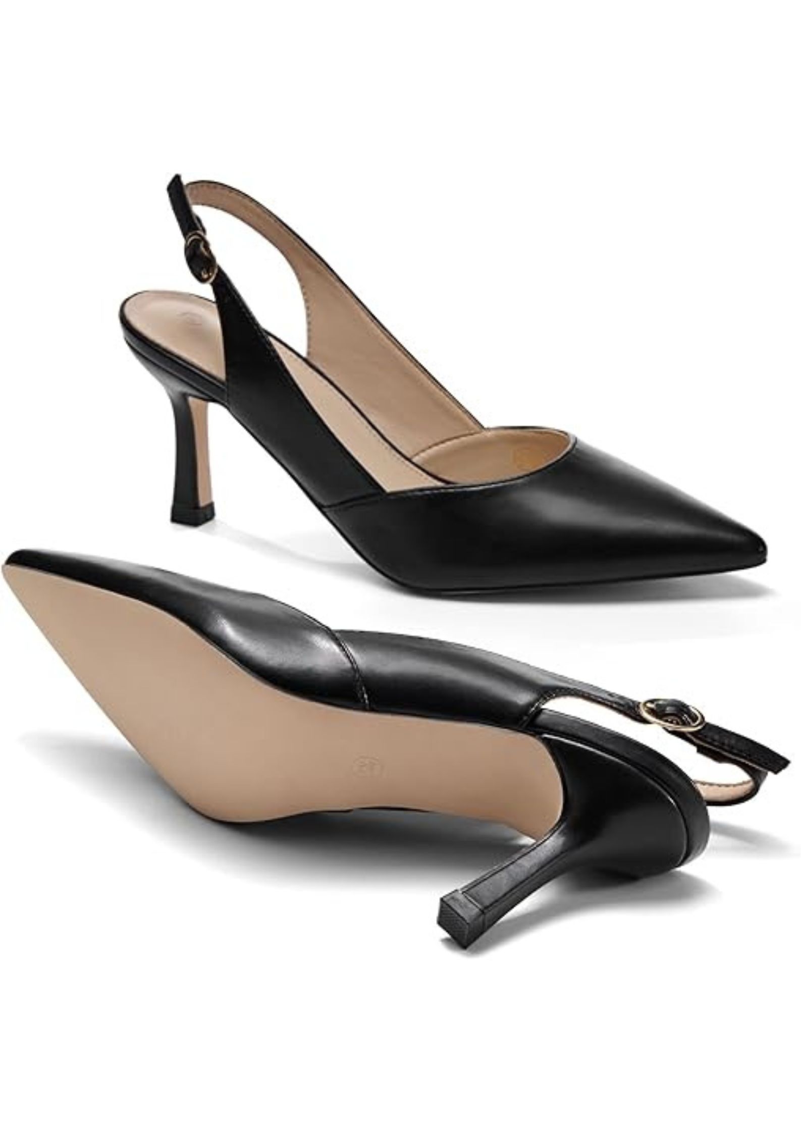 Black Elegant Skincare BB Cream Promotion Poster Kitten Heels – The Perfect Blend of Elegance, Comfort & Everyday Style - Image 1