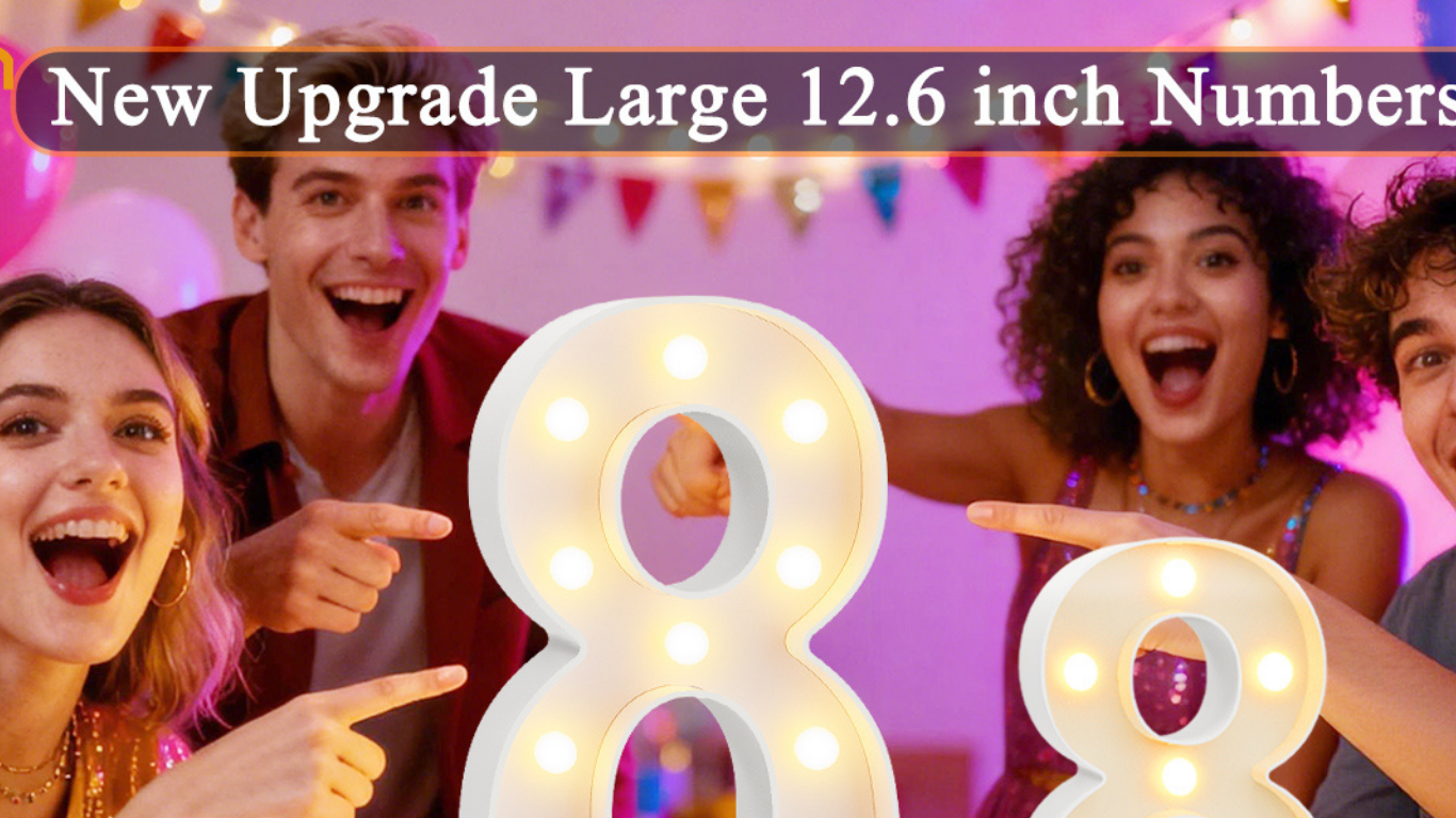 1-75th Birthday Decorations | Light Up Birthday Numbers 1 75th birthday decorations
