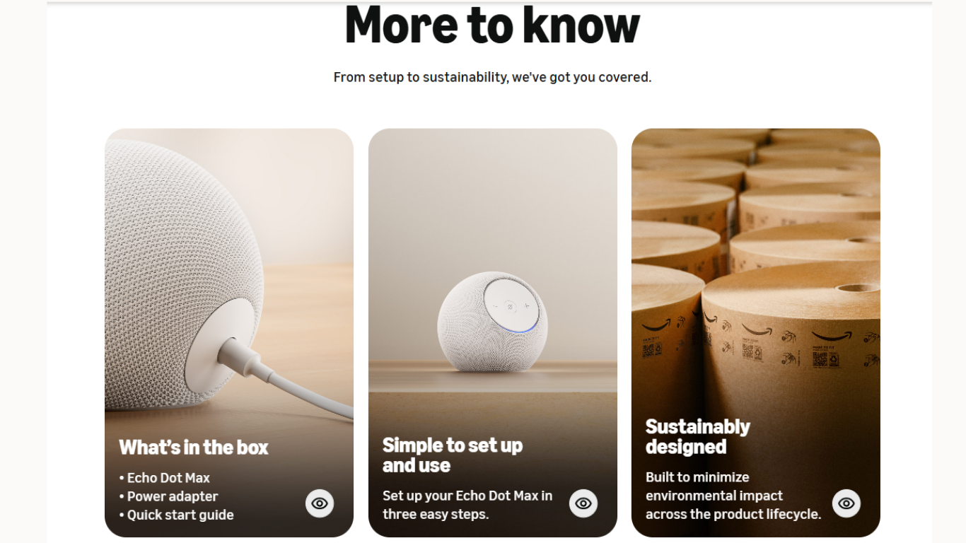 Alexa Smart Speaker | Room-Filling Sound & Deep Bass Alexa Smart Speaker