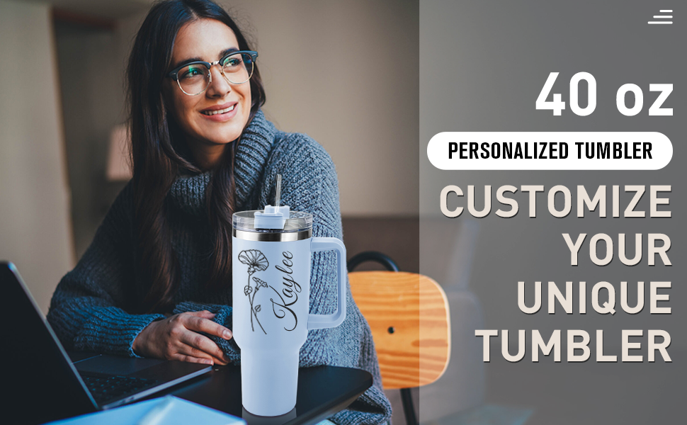 personalized tumbler with name