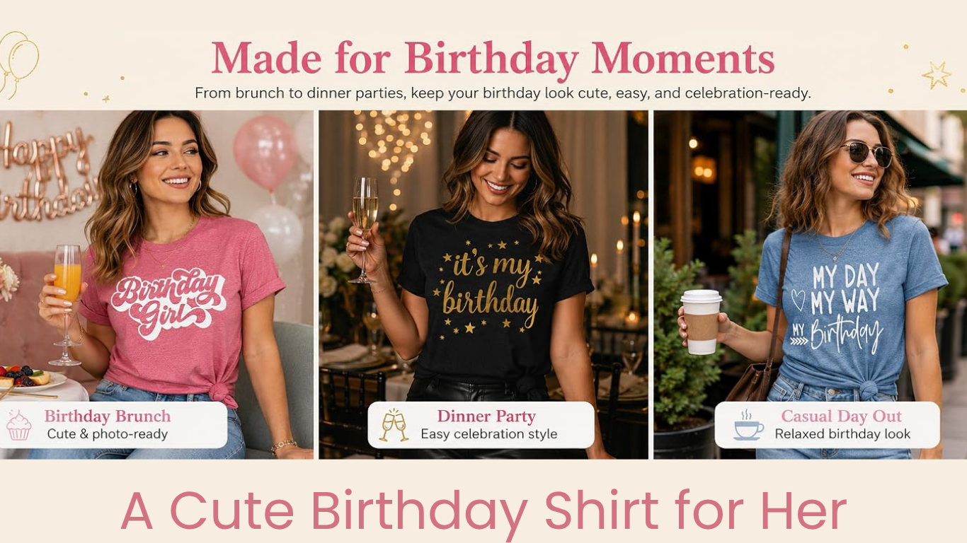 Birthday Shirt for Women