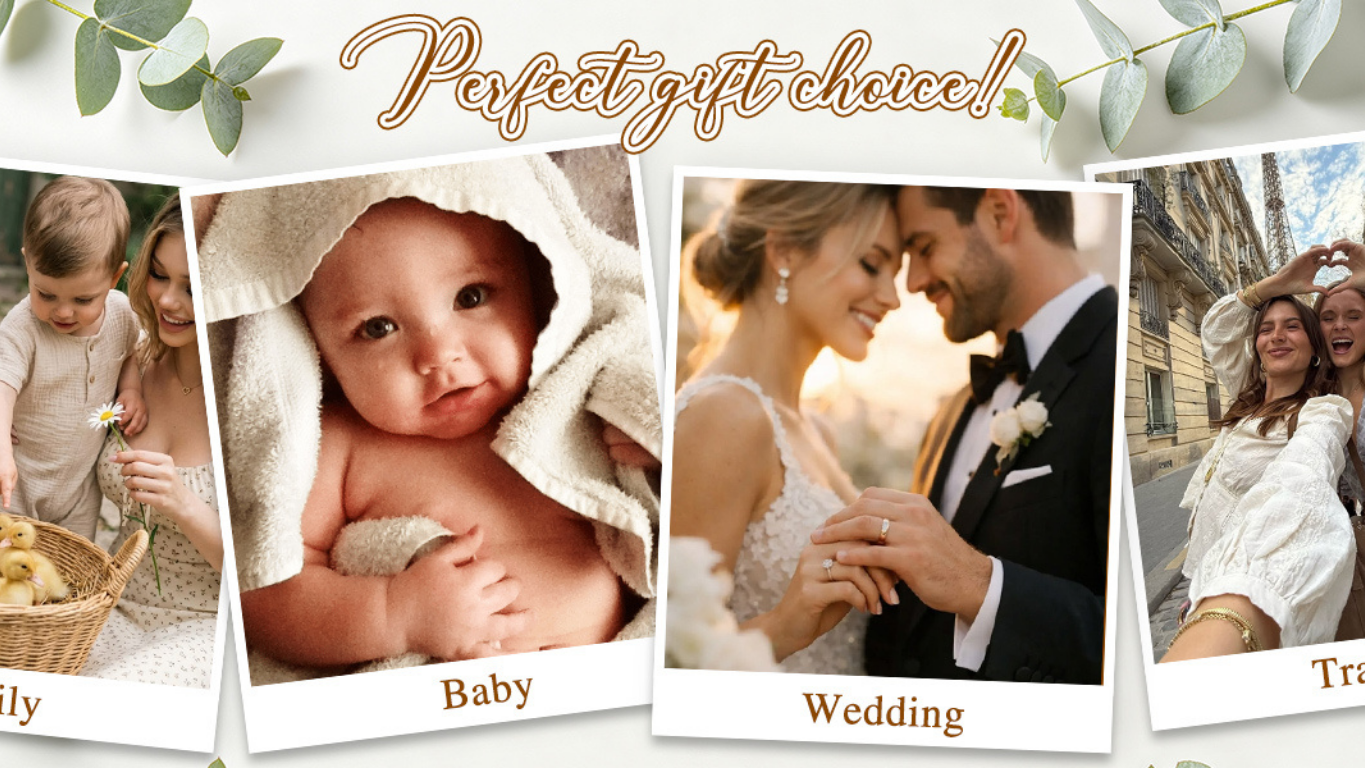 Photo Album 600 Pockets | Wildflower Memory Book Gift photo album 4x6 600 pockets