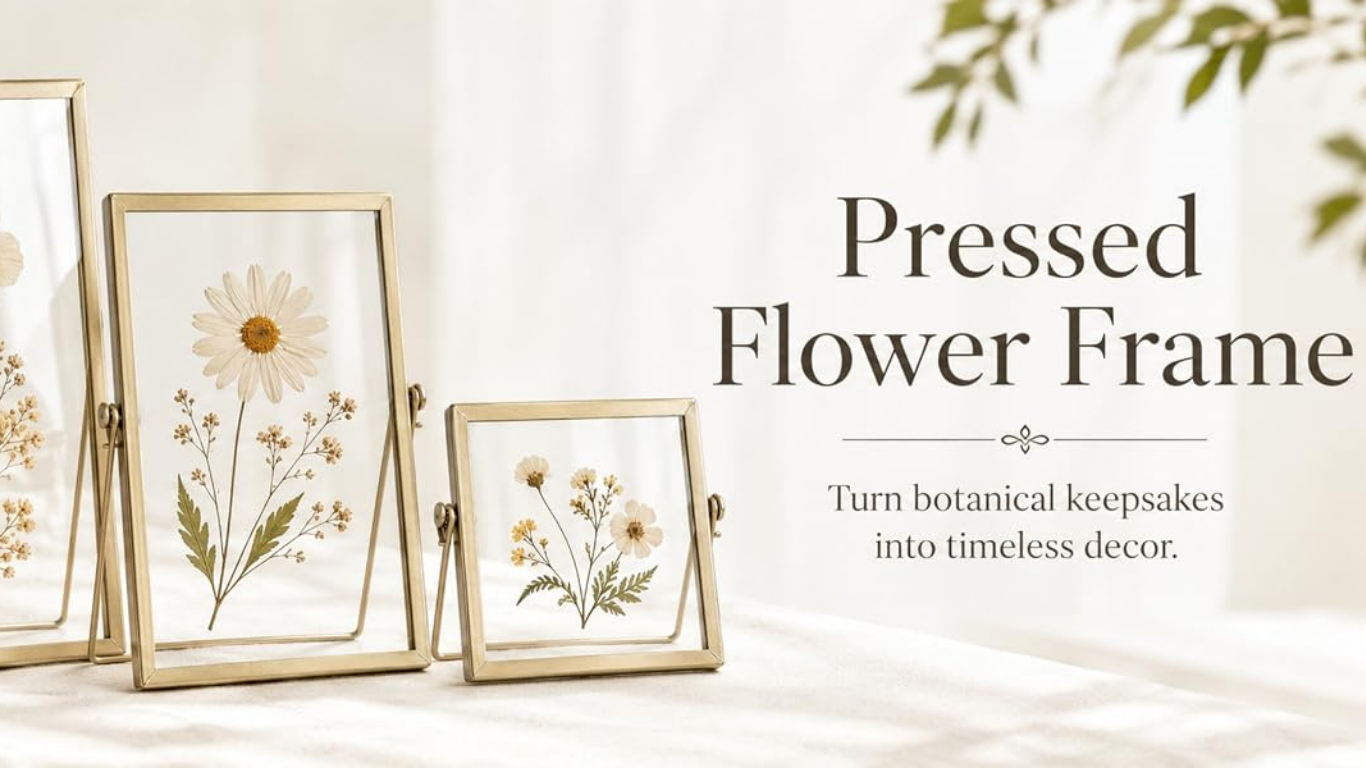 Gold Floating Glass Picture Frames Set of 3 Photo Gift Gold Floating Glass Picture Frames Set