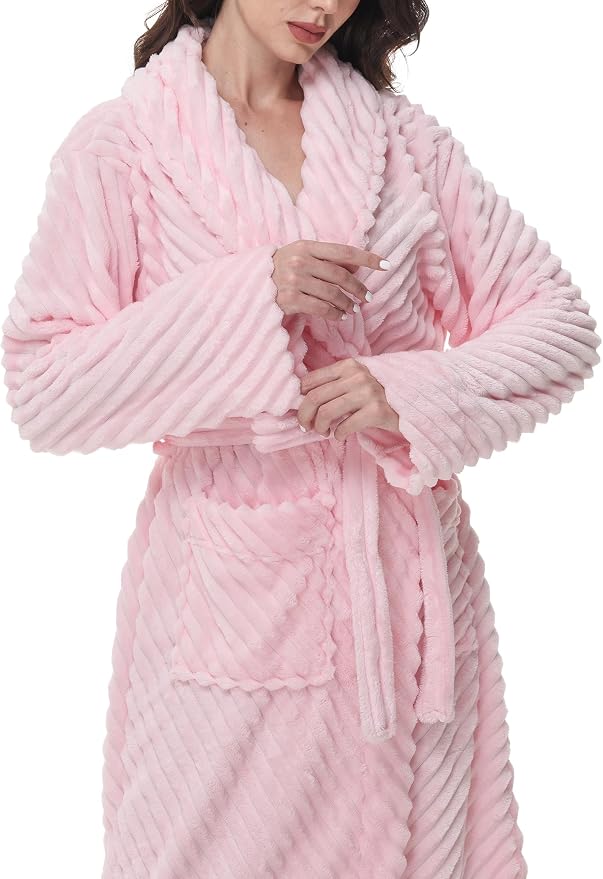 Super Soft Fleece Robe for Women 71muma+jzrl. ac sy879