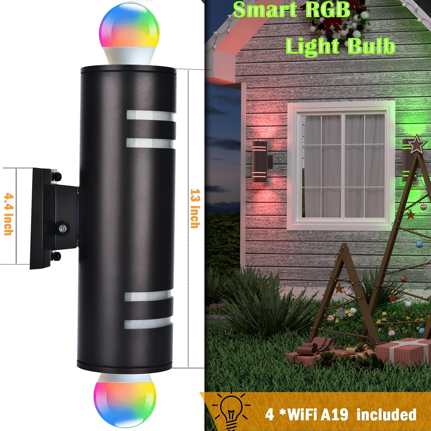 smart outdoor wall lights smart outdoor wall lights