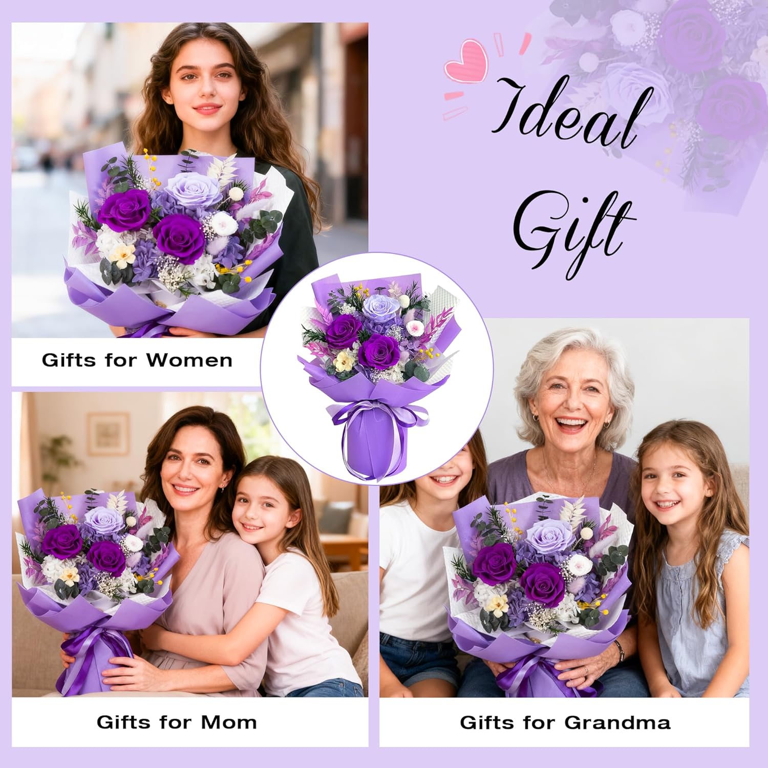 Preserved Flowers Bouquet Preserved Flowers Bouquet