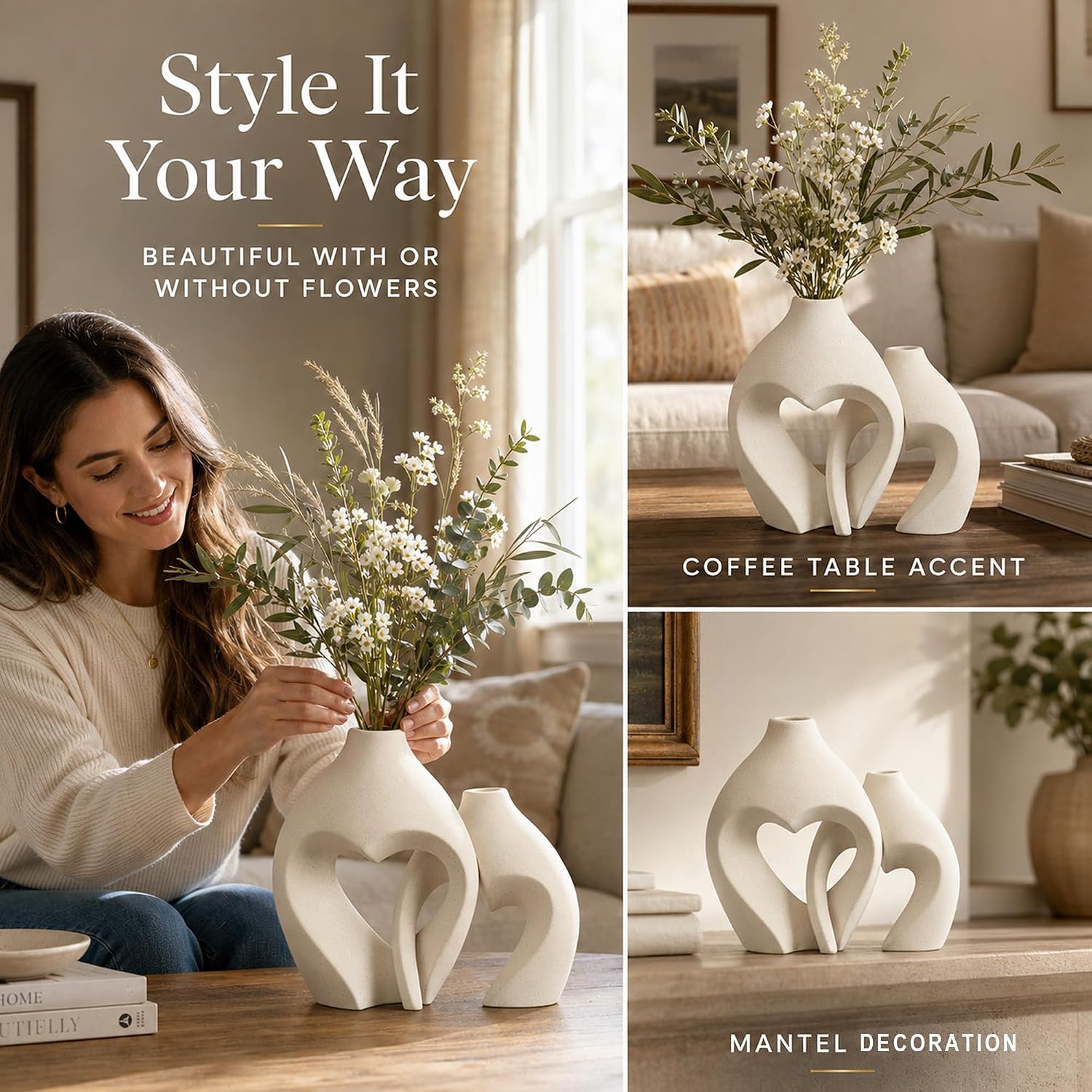 ceramic flower vase set ceramic flower vase set