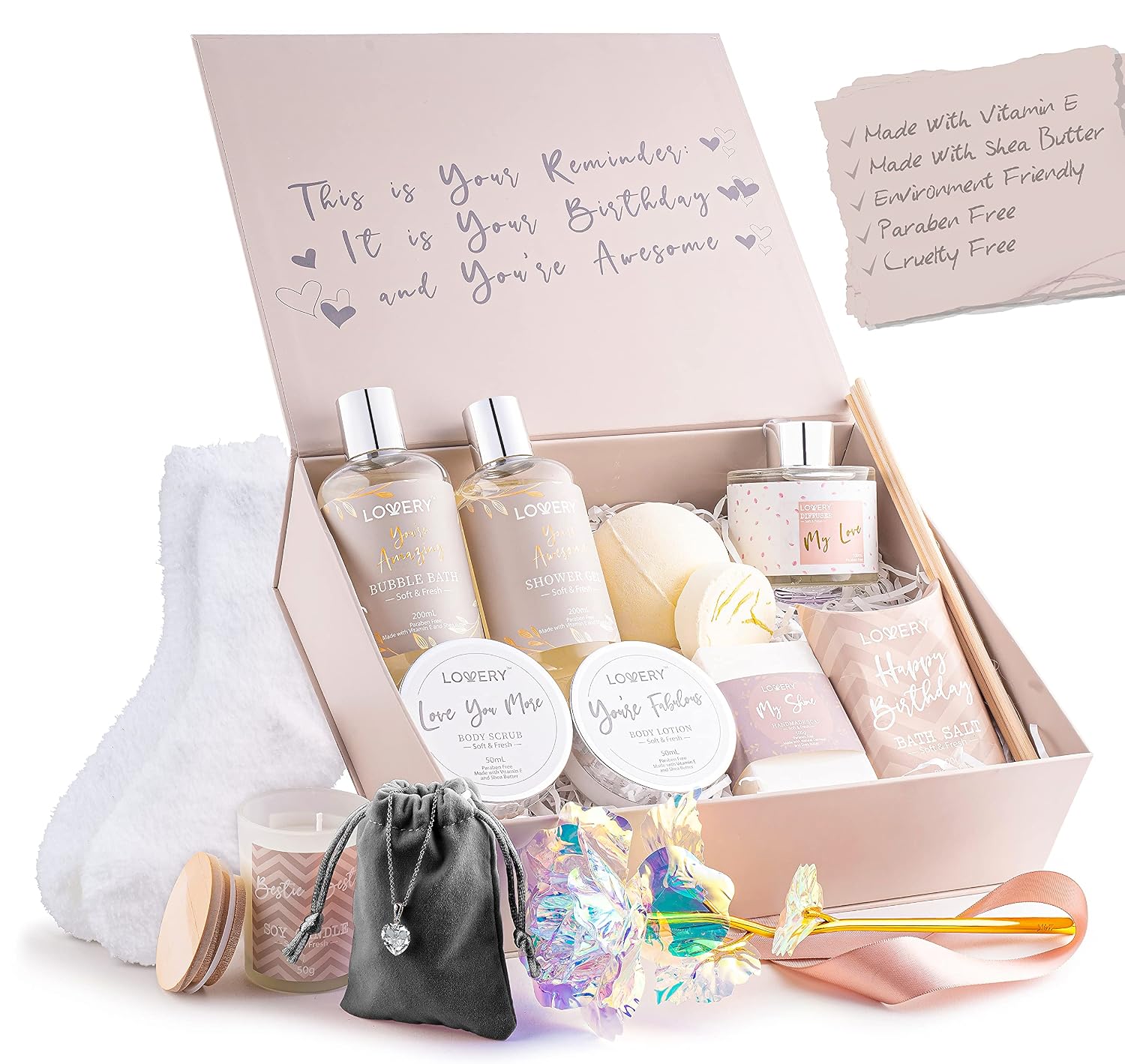 Birthday Spa Gift Basket Birthday Spa Gift Basket