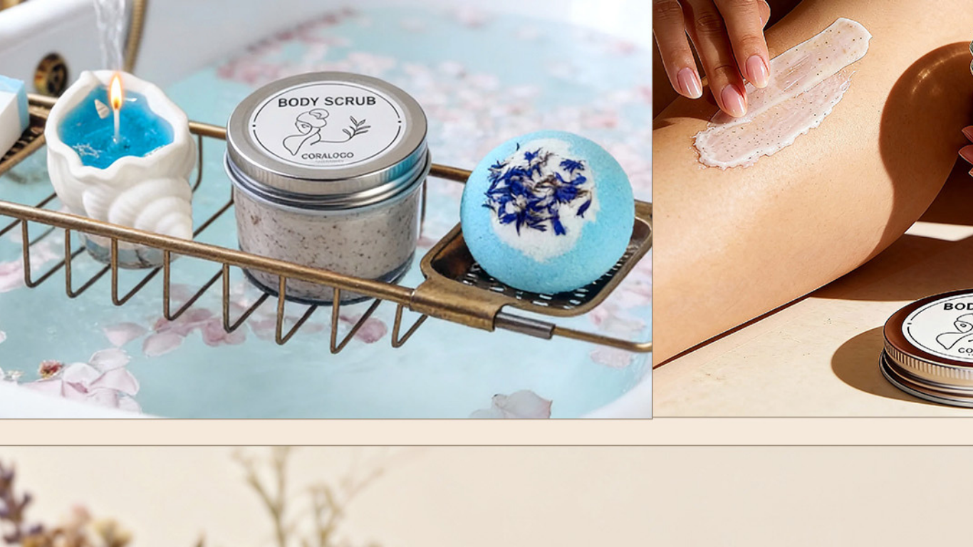 coconut spa gift basket for women (4)