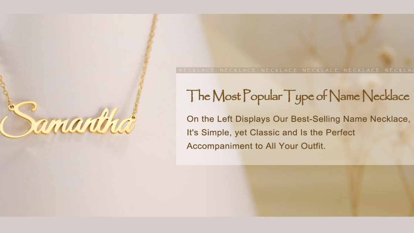 Custom Name Necklace | Personalized 18K Gold Jewelry custom name necklace (4)