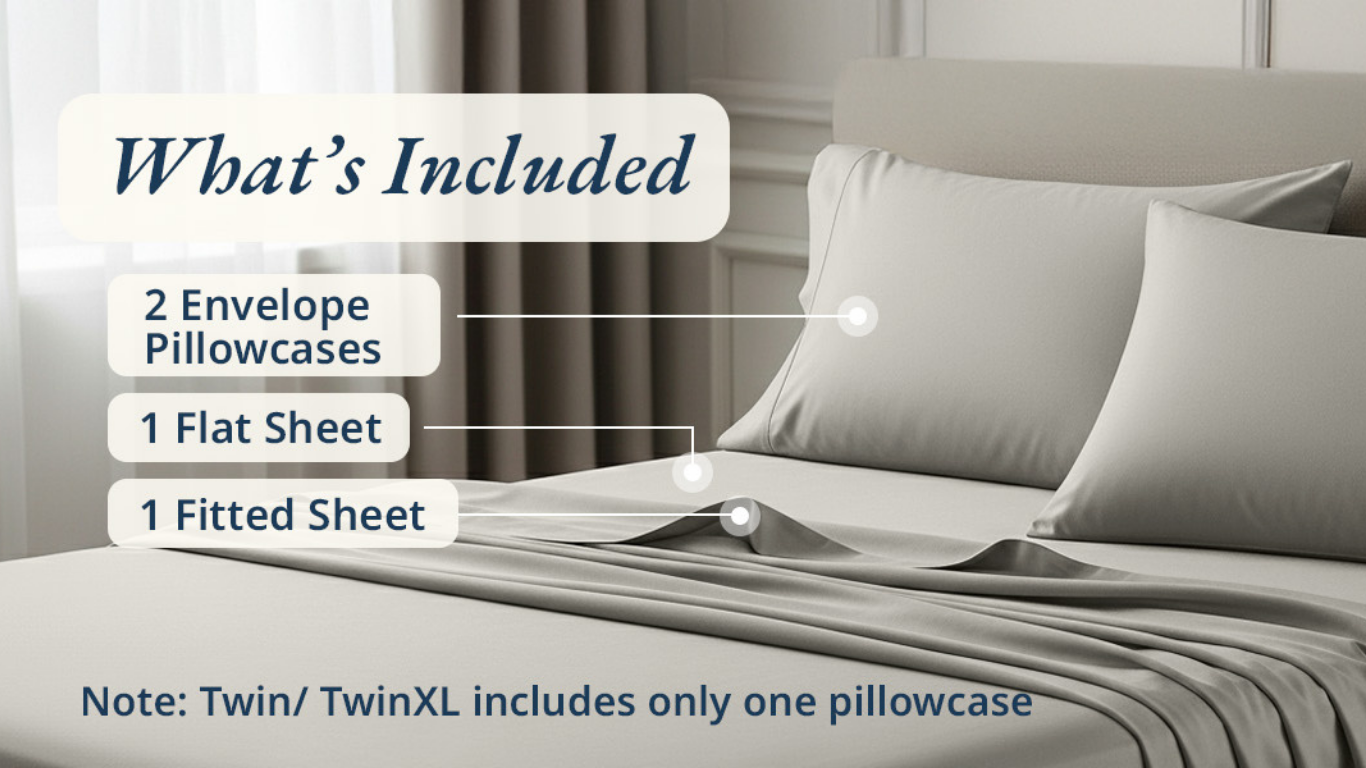 Luxury Egyptian Cotton Sheets | Oeko-Tex Certified Queen Set egyptian cotton sheets (2)