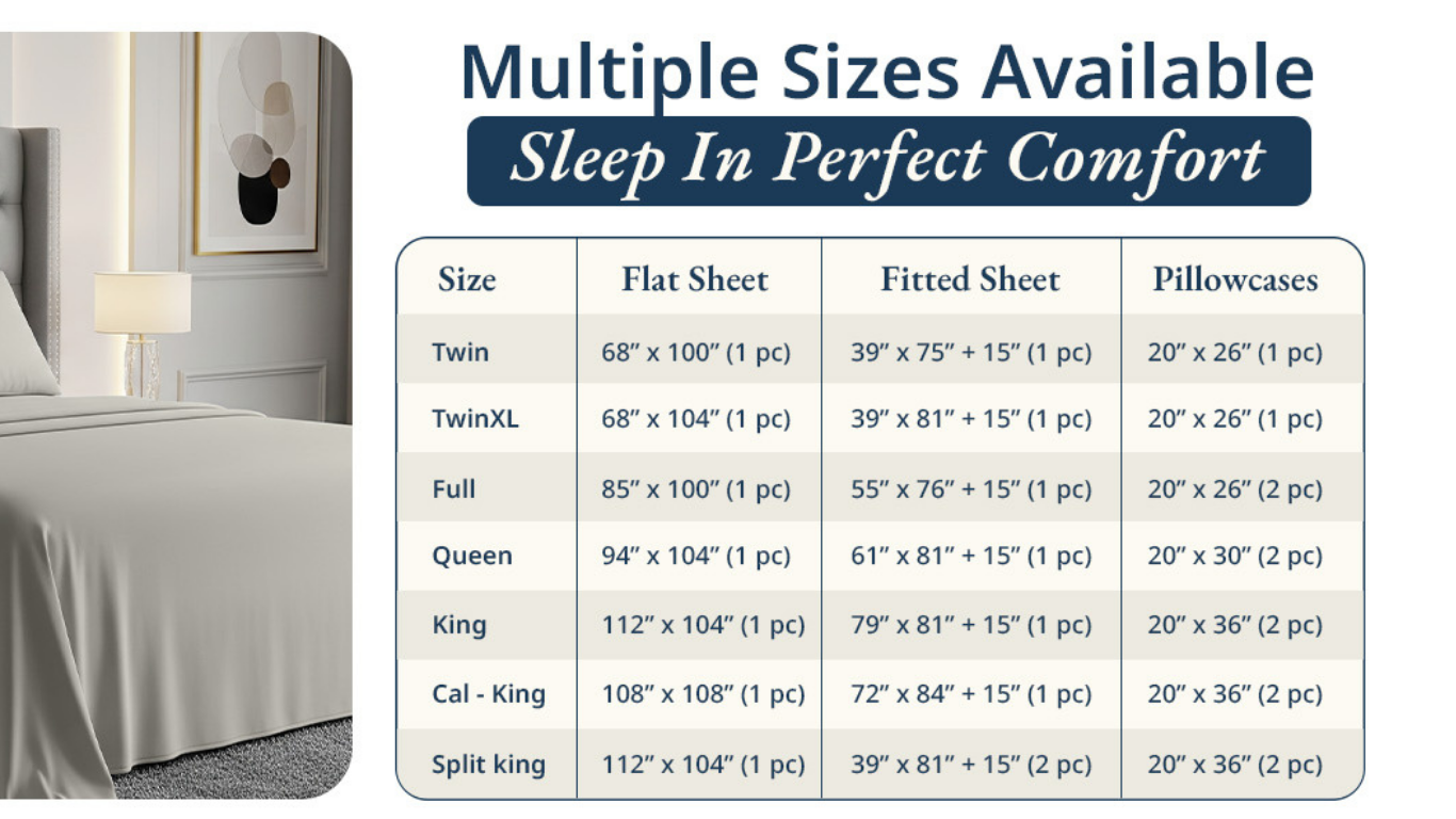 Luxury Egyptian Cotton Sheets | Oeko-Tex Certified Queen Set egyptian cotton sheets (5)