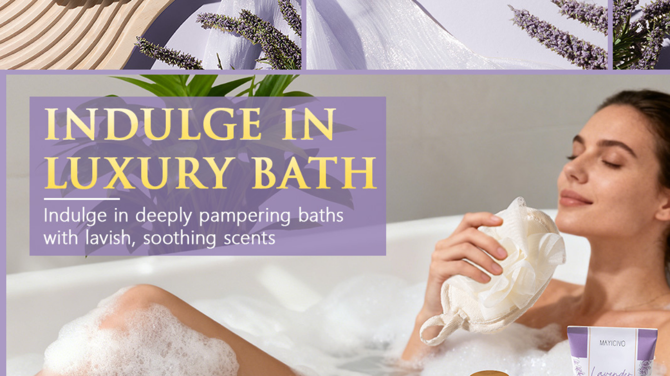 lavender bath and body set (3)