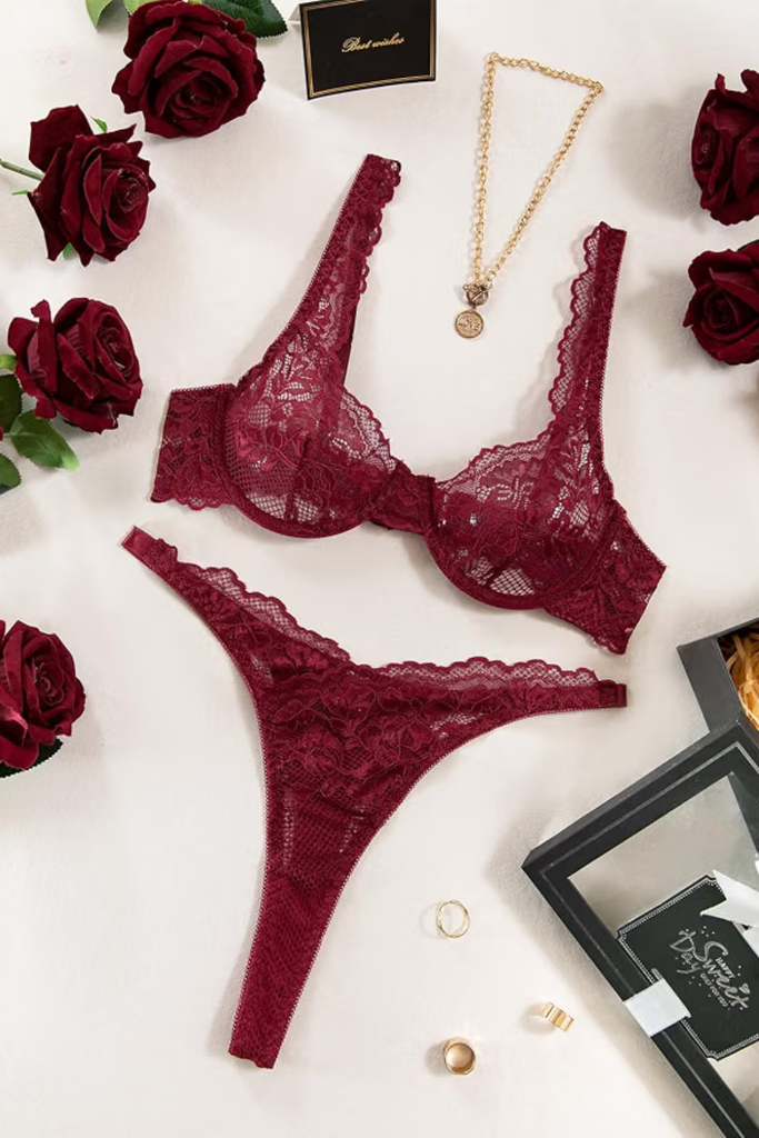 matching bra and panty set