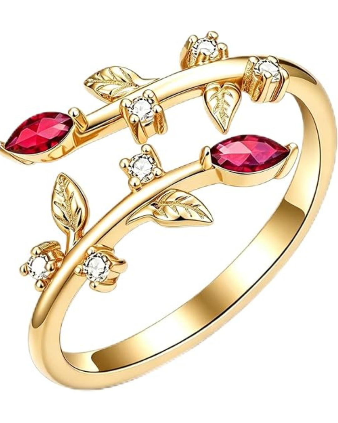 14K Gold Leaf Ring 14K Gold Leaf Ring