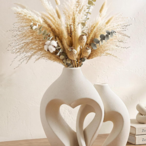ceramic flower vase set