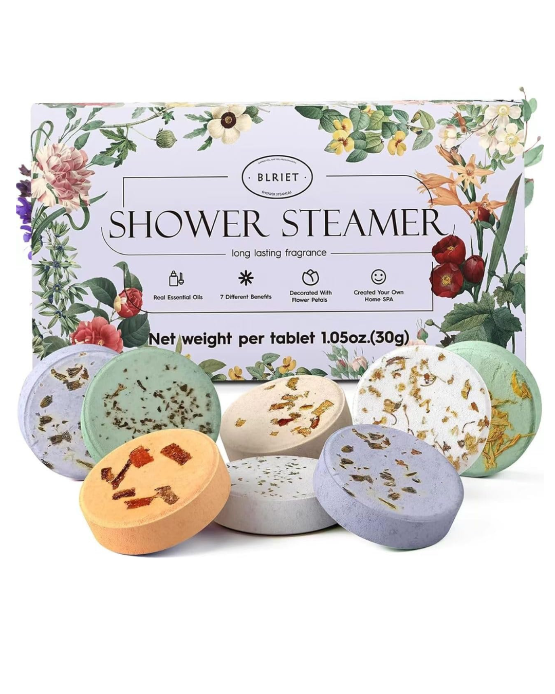 description shower steamers gift set (6) description shower steamers gift set (6)