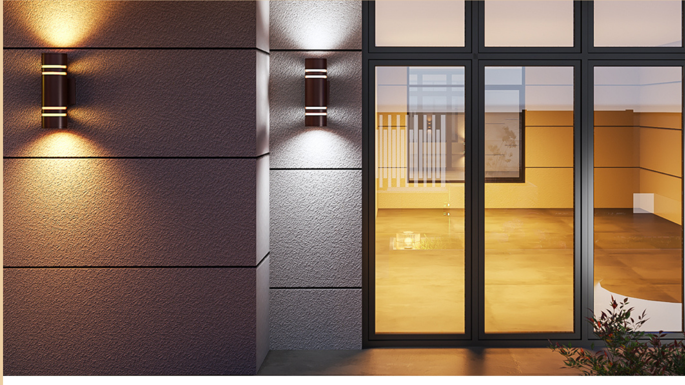Smart Color-Changing Outdoor Wall Lights (2 Pack) — The Perfect Gift for Smart Home Lovers smart outdoor wall lights (4)