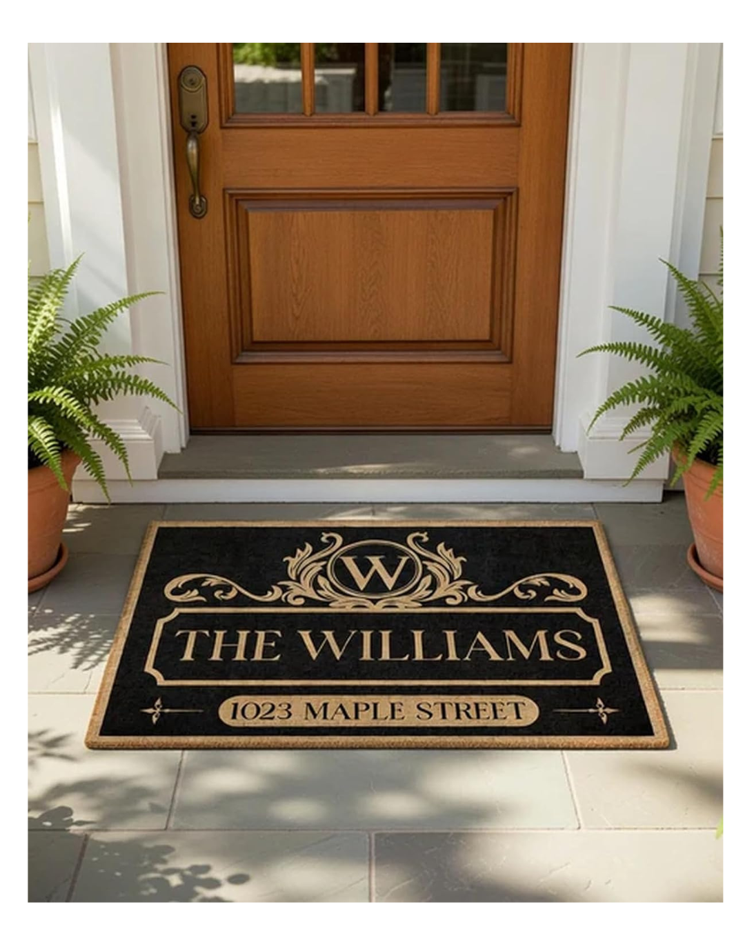 • personalized doormat (2) • personalized doormat (2)